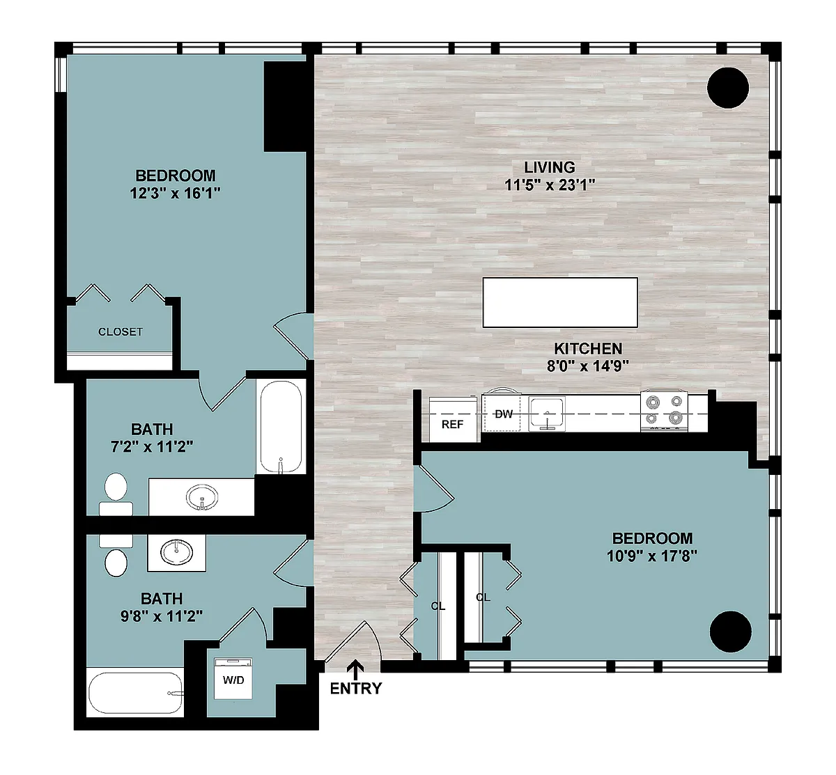 Floor plan C5