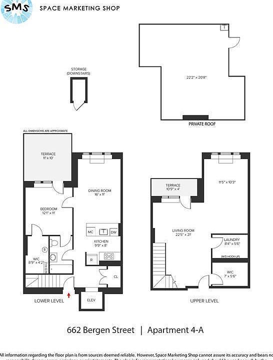 1st image of 662 Bergen St APT 4A