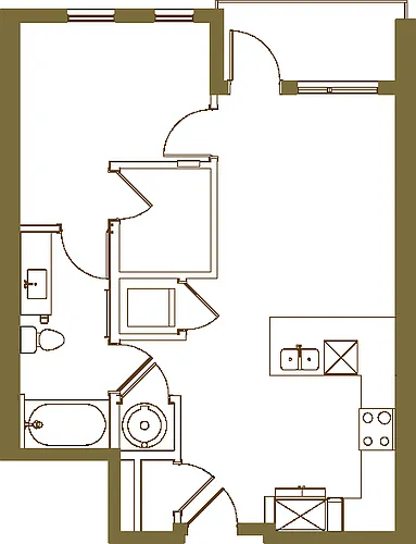 Floor plan 1A1