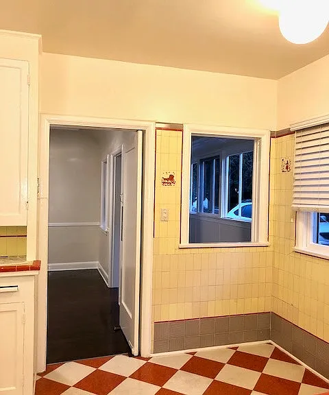 Breakfast Nook Pass through Window