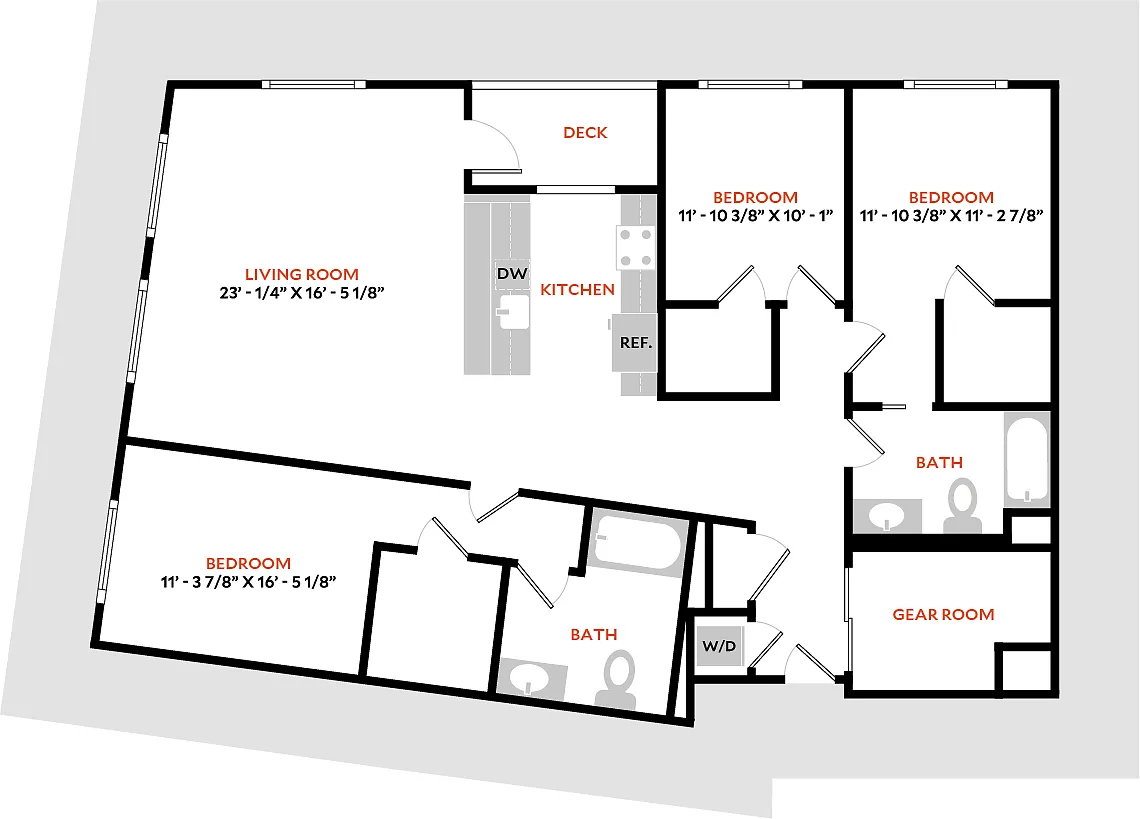 Floor plan Plan 3I
