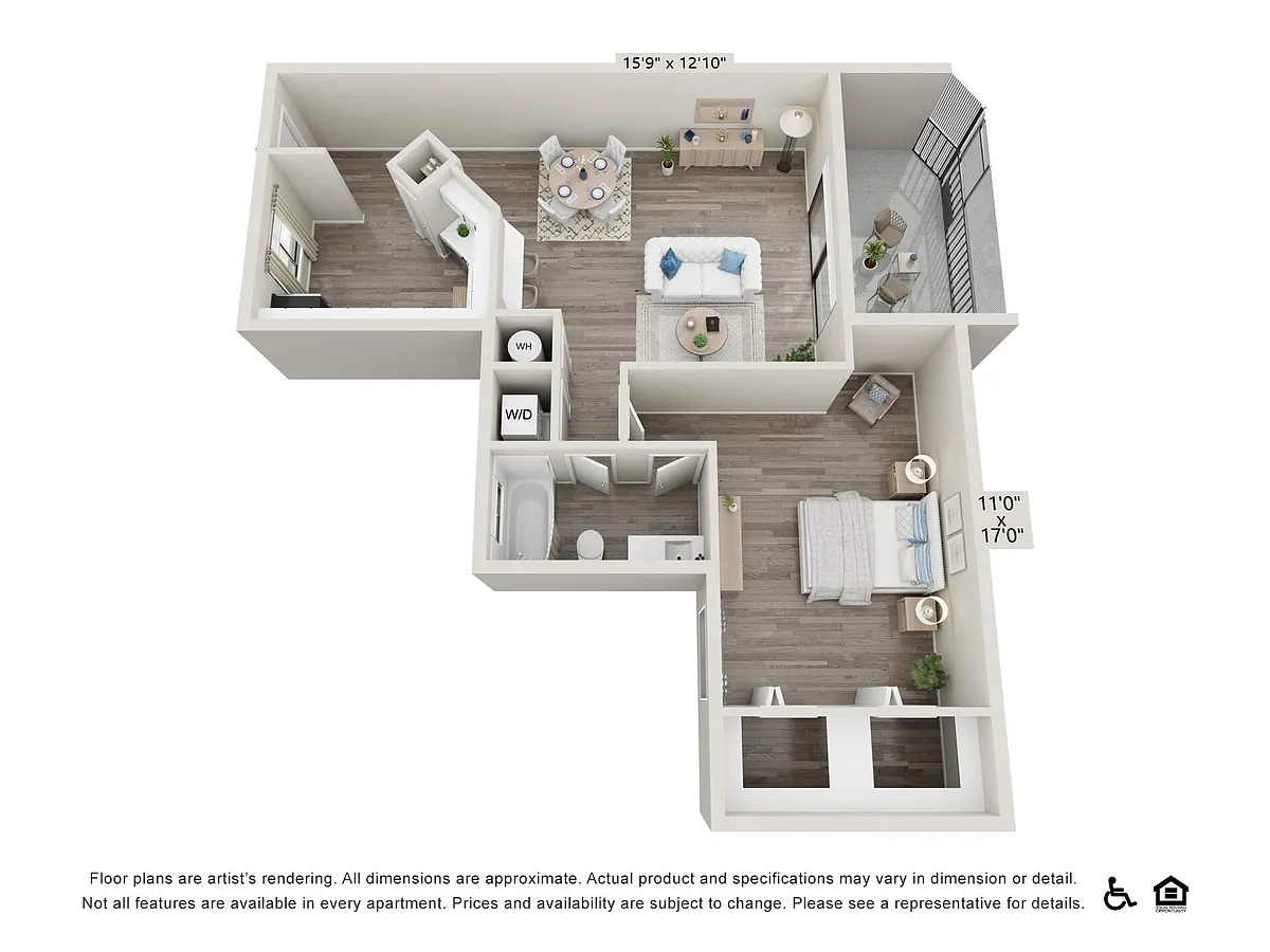Floor plan La Paz