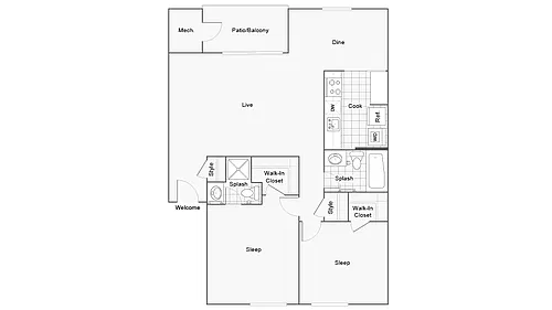 Floor plan Camden