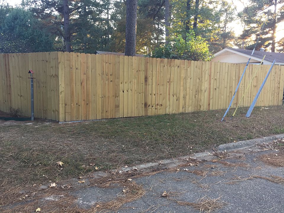 New privacy fence