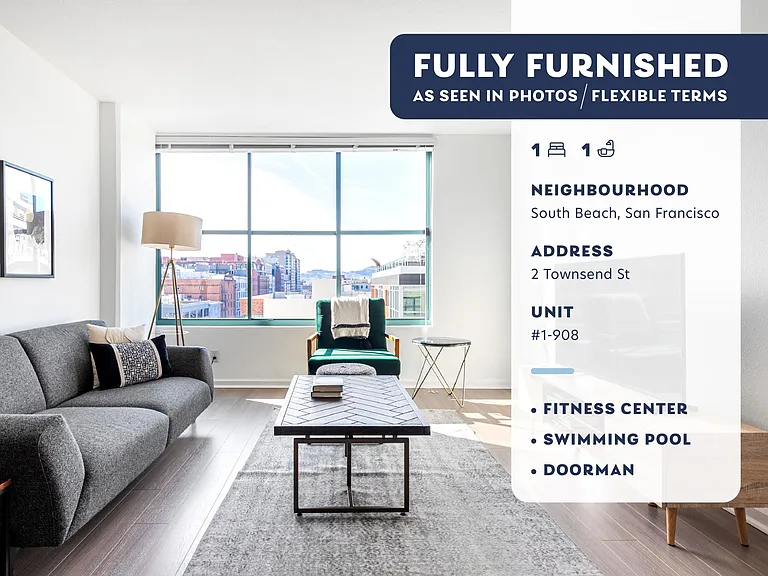 2 Townsend St, Apt #1-908, San Francisco