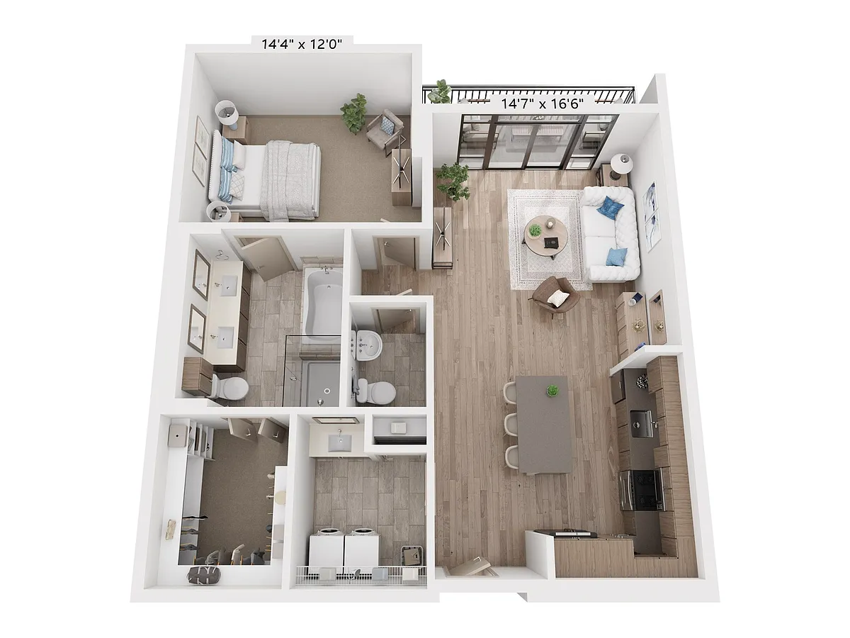Floor plan A23