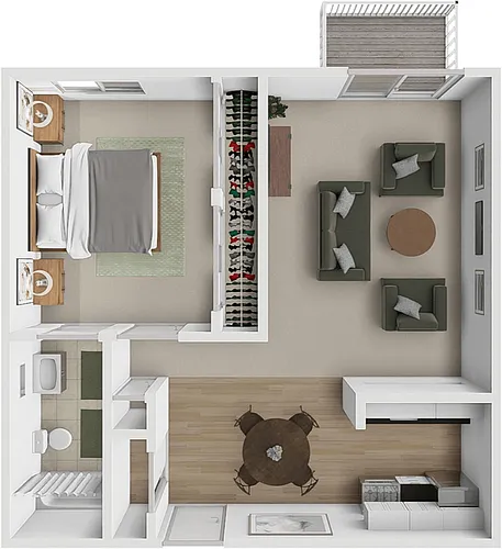 Floor plan The Birch