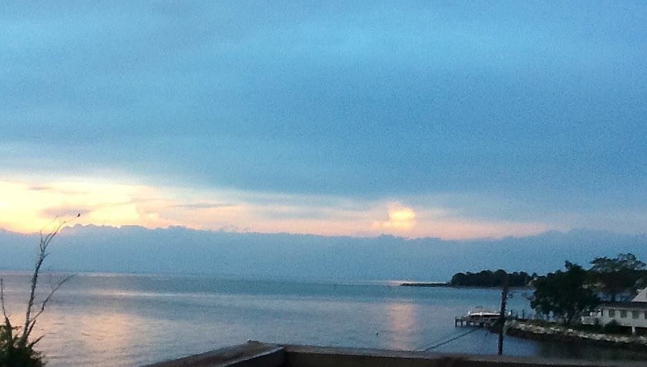 View from deck