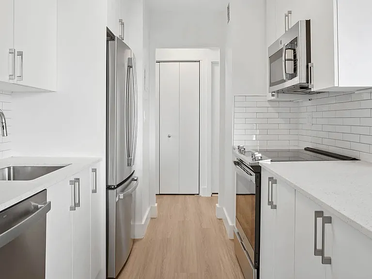 Kitchen with Stainless Steel Appliances