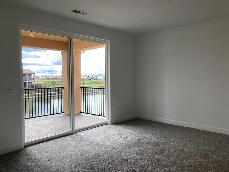 Master Bedroom with balcony.