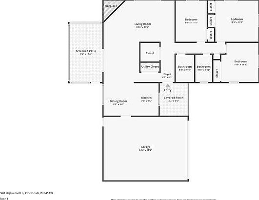 2nd image of 2540 Highwood Ln