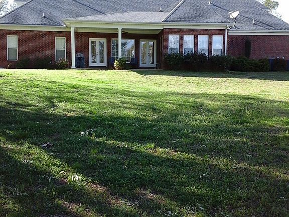 Back view of house
