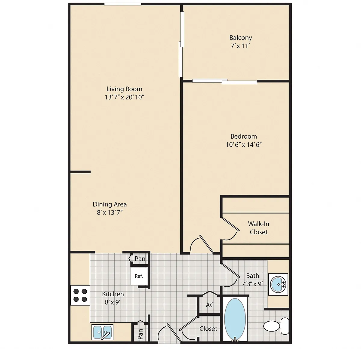 Floor plan F