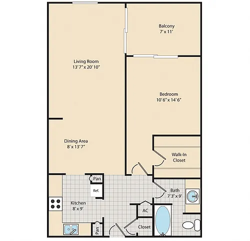 Floor plan F