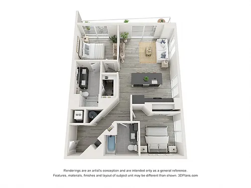 Floor plan B1