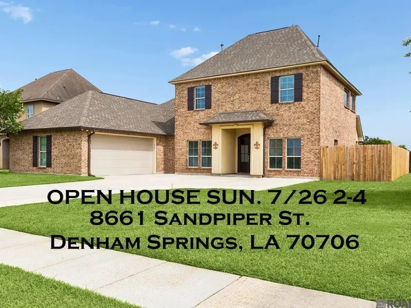 8661 Sandpiper St, Denham Springs, LA 70706