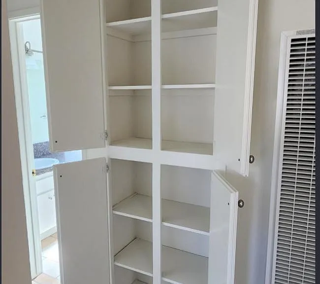 Hall closet