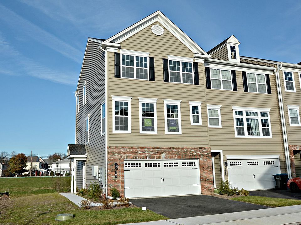 New construction townhomes in Telford Borough