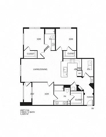 Floor plan C1