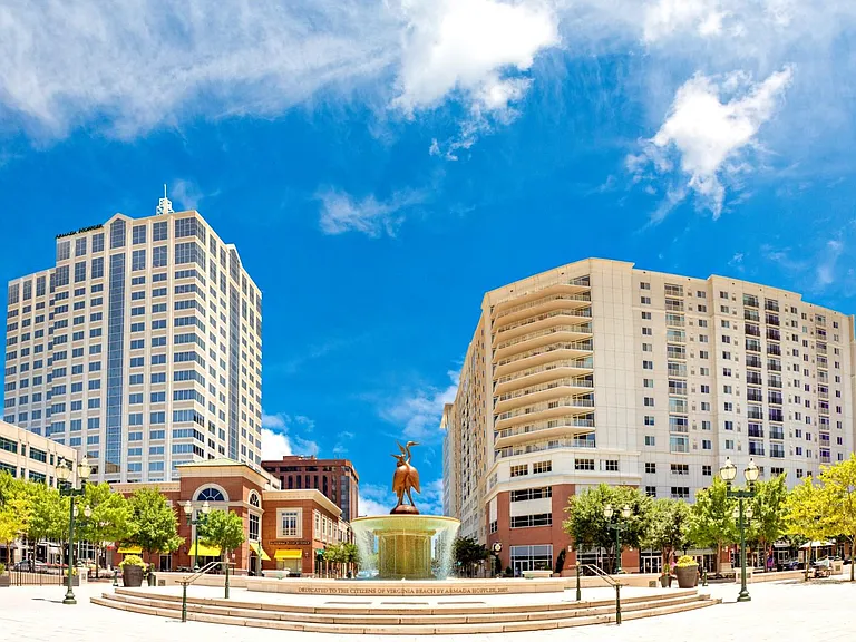 Located in the Heart of Virginia Beach Town Center