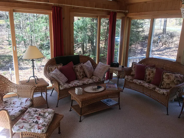 Sun Room with sliders and screens