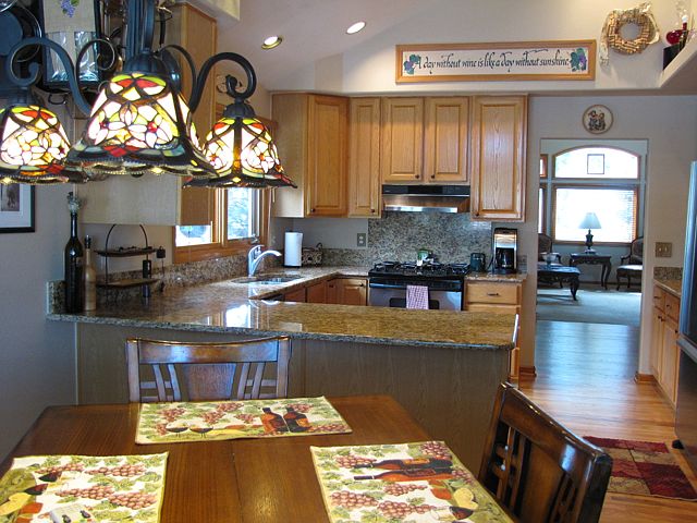 Spacious modern kitchen