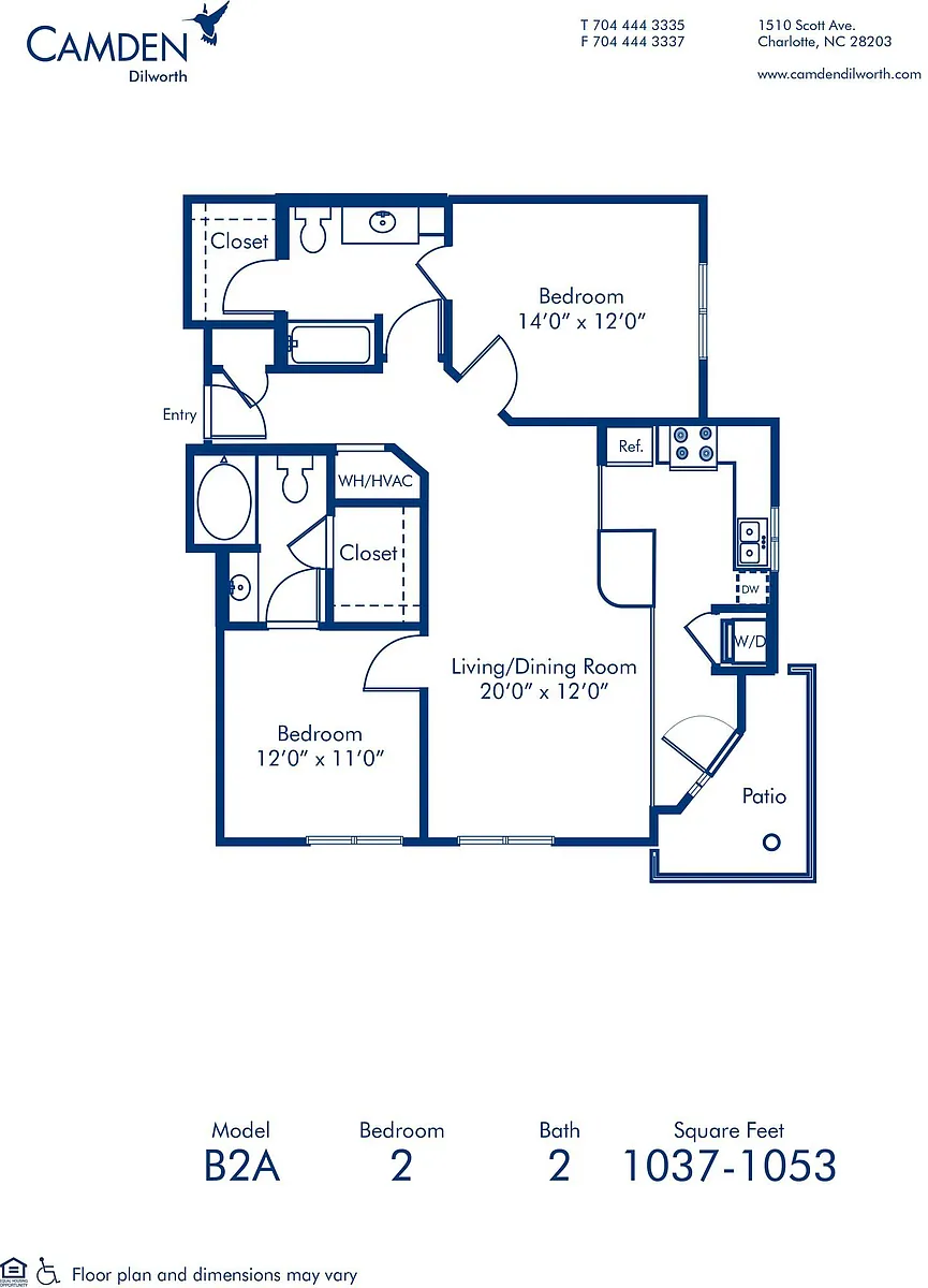 Floor plan B2A