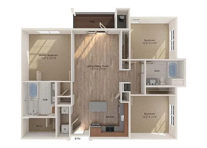 Floor plan C1