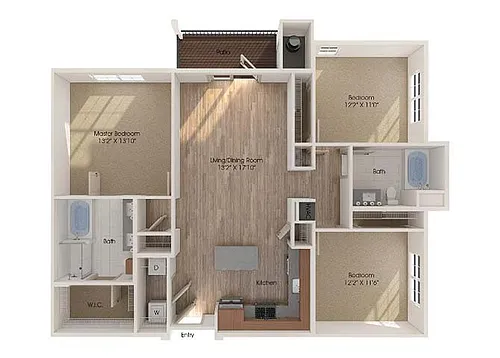 Floor plan C1