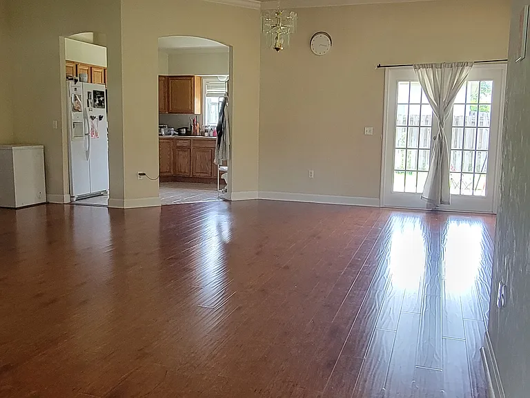 dining room and kitchen