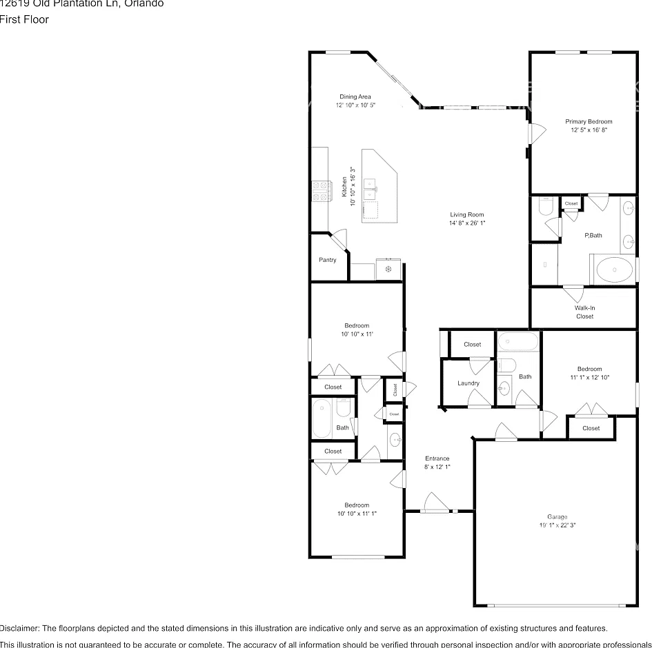 12619 Old Plantation Ln Orlando, FL 32824 — Photo 2