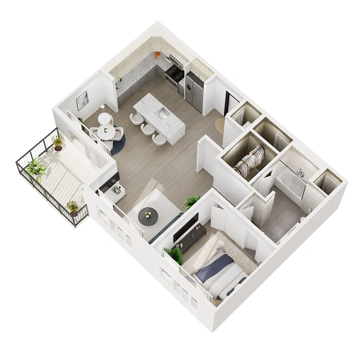 Floor plan A3b