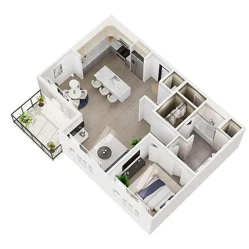 Floor plan A3b