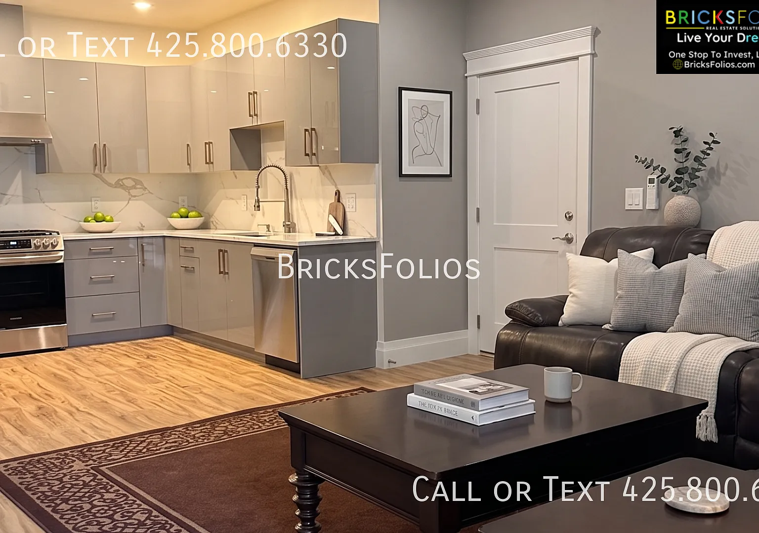 Fully Furnished 2 Bed Kirkland Home with A/C & Garage Parking — Photo 4