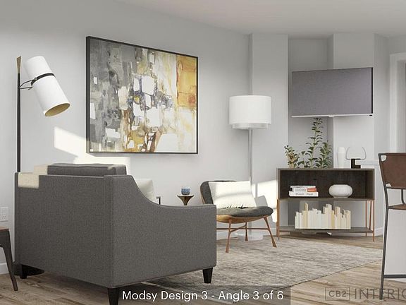 Living room facing bedroom.