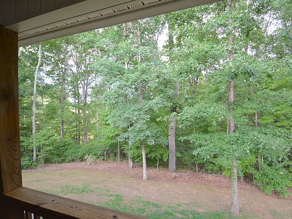 view from rear covered deck