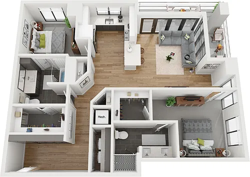 Floor plan 2U