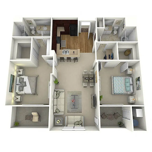 Floor plan B1
