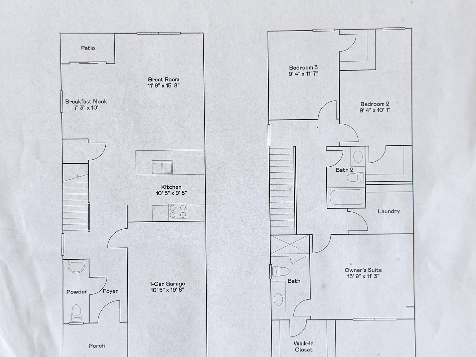 3 bed, 2.5 bath, 1403 sqft, $1,700 — Photo 2