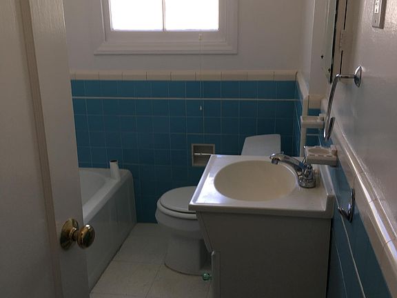 Bath has shower and tub