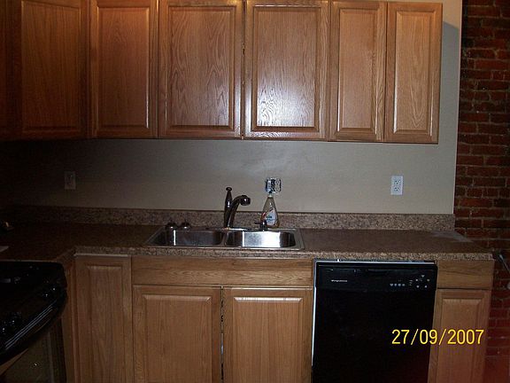 finished kitchen with dishwasher