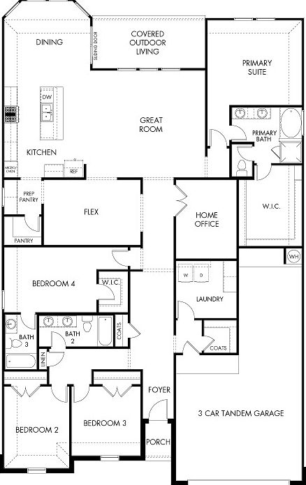 The Valor 540 Floorplan