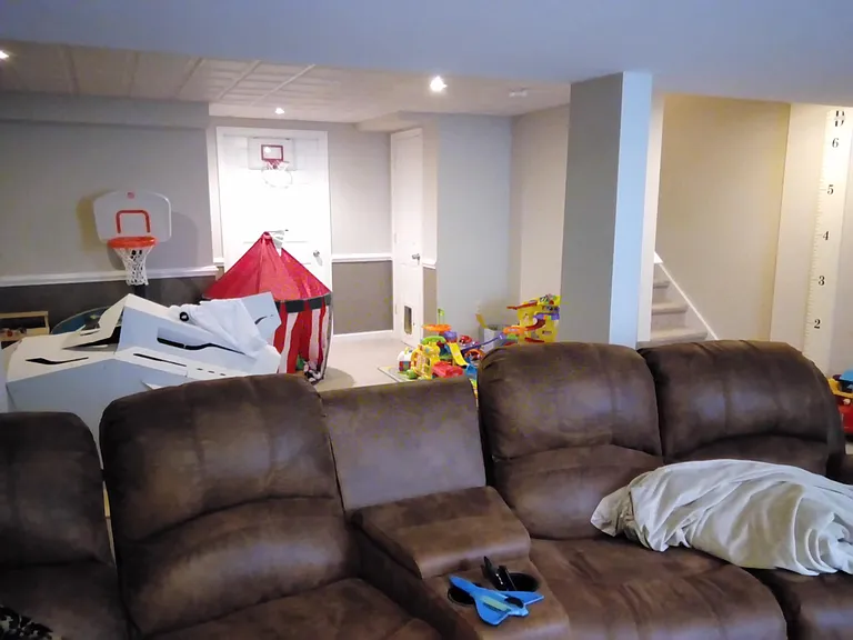 Finished basement