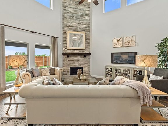 Bellflower Family Room with Fireplace