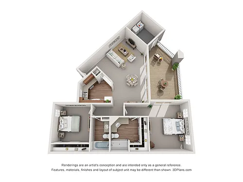 Floor plan The Magnolia