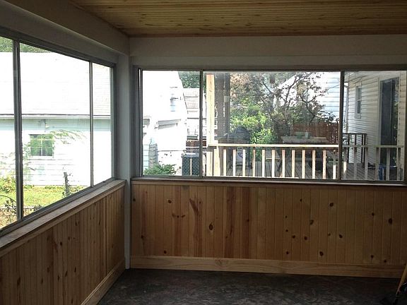 Closed in Back Porch floor now gray, new pictures coming soo