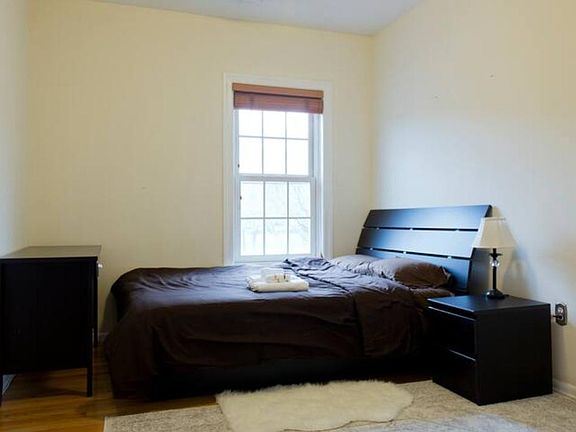 Bedroom 1. Bed, study desk, chair, night stand included.