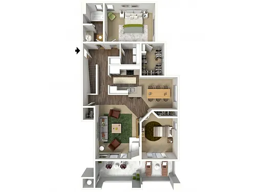 Floor plan Ellington