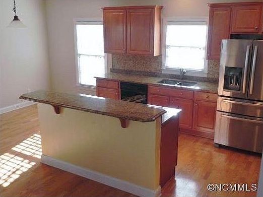 Kitchen before current occupant