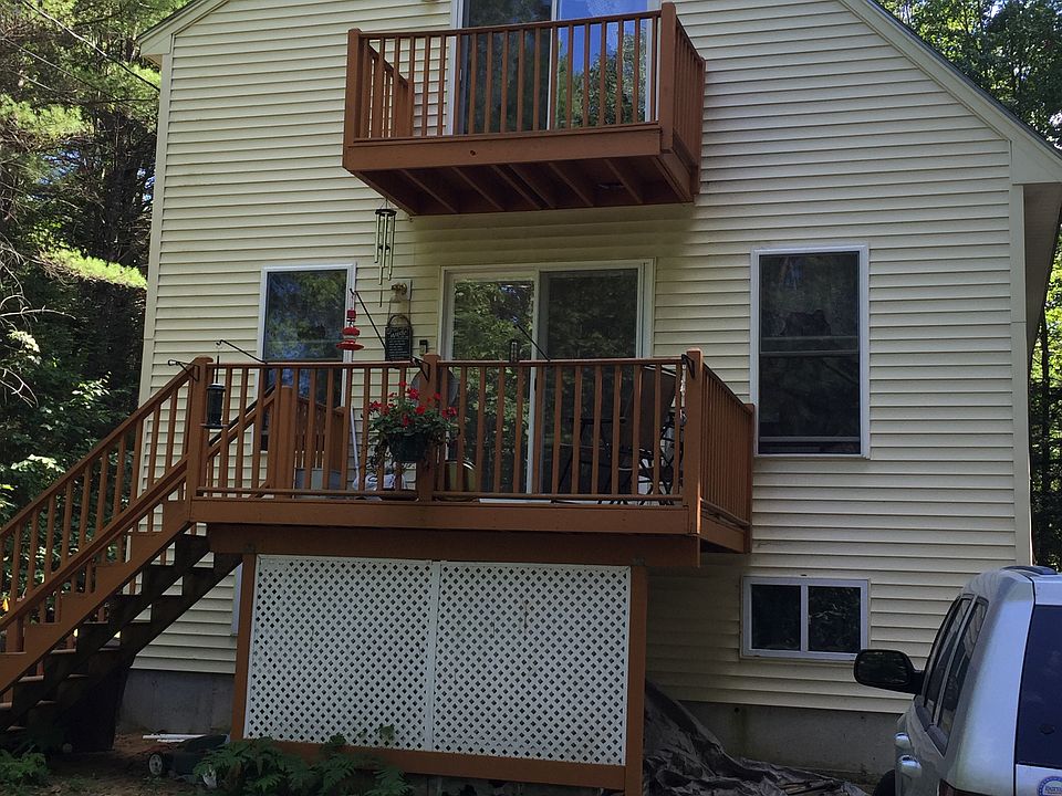 The front of the house